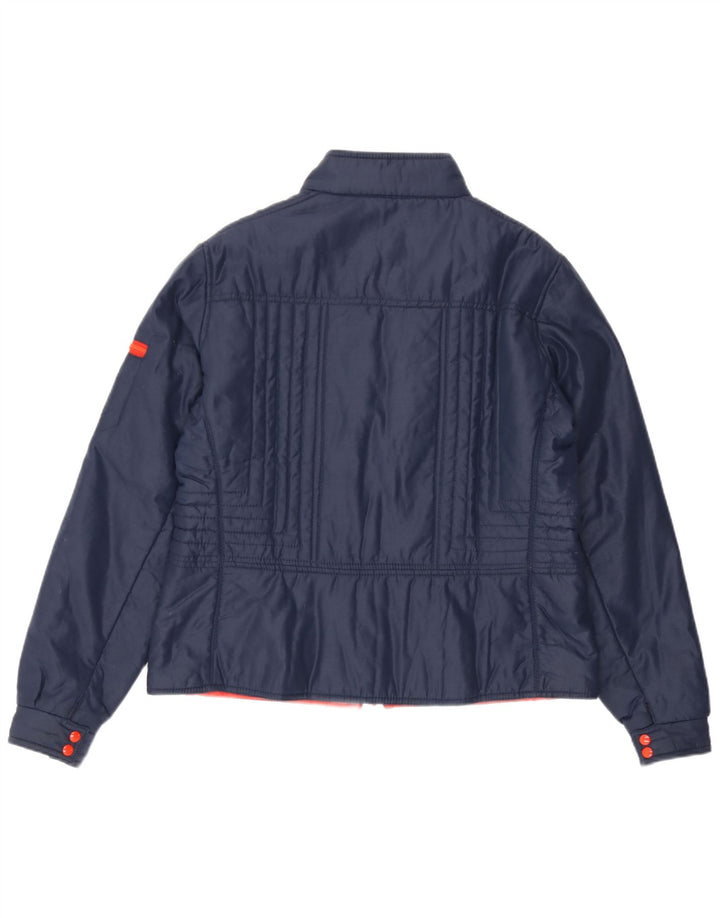 Trissi Veste matelassée pour femme UK 14 Bleu marine moyen