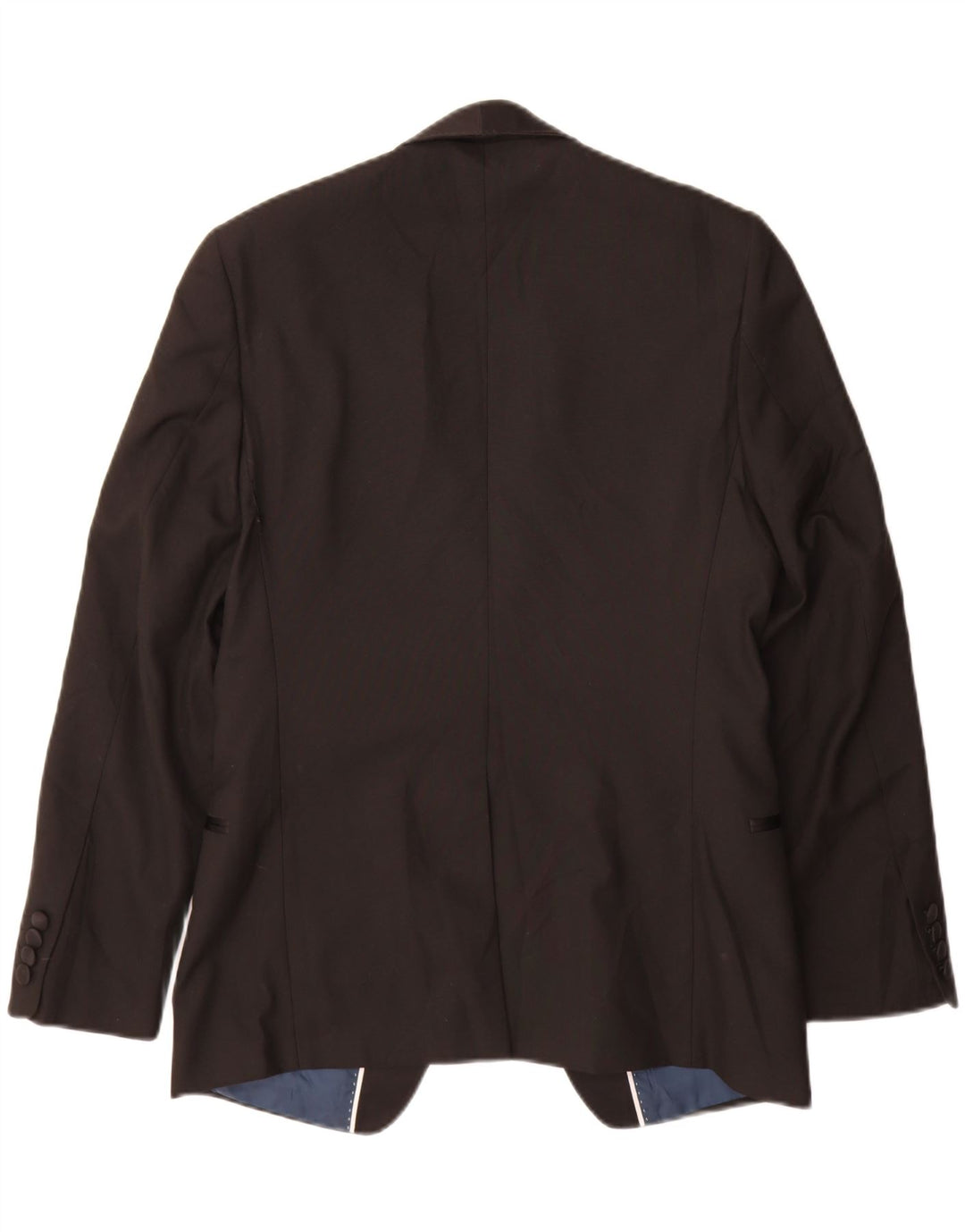 Marks & Spencer Veste blazer à 1 bouton pour homme UK 38 Noir moyen Polyester