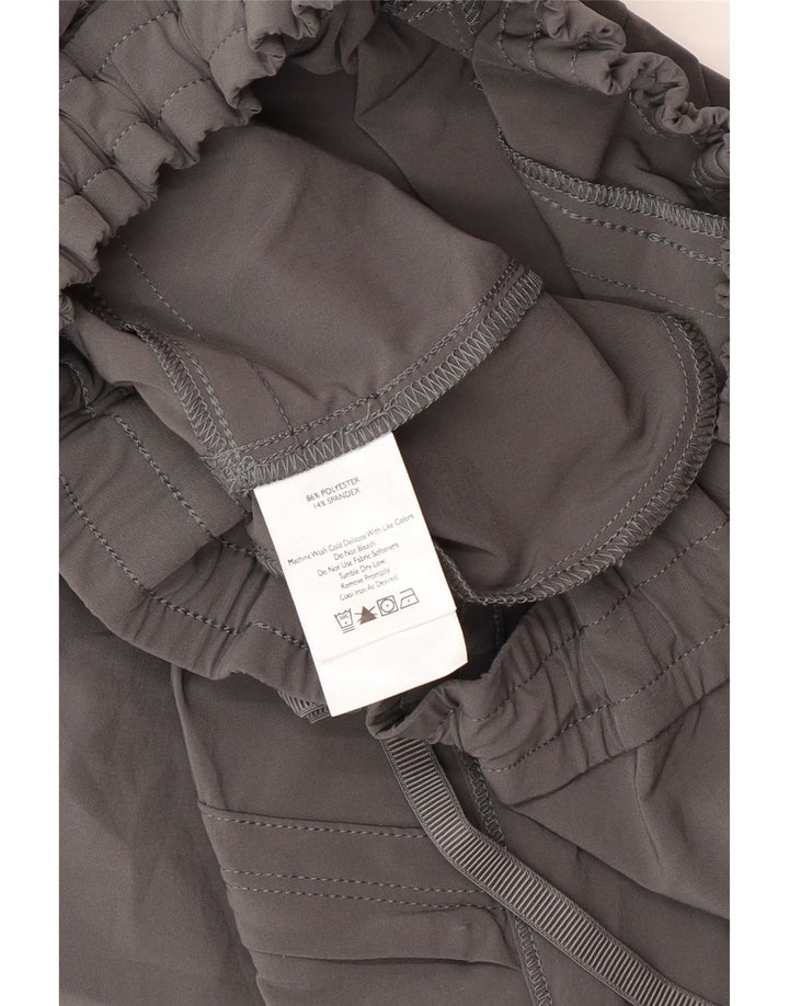 Eddie Bauer Pantalon cargo court pour femme Medium W30 L24 Gris Polyester