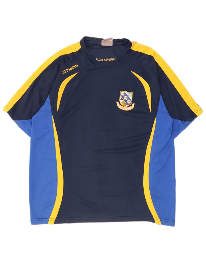O'Neills T-shirt graphique pour homme en polyester color block bleu marine moyen