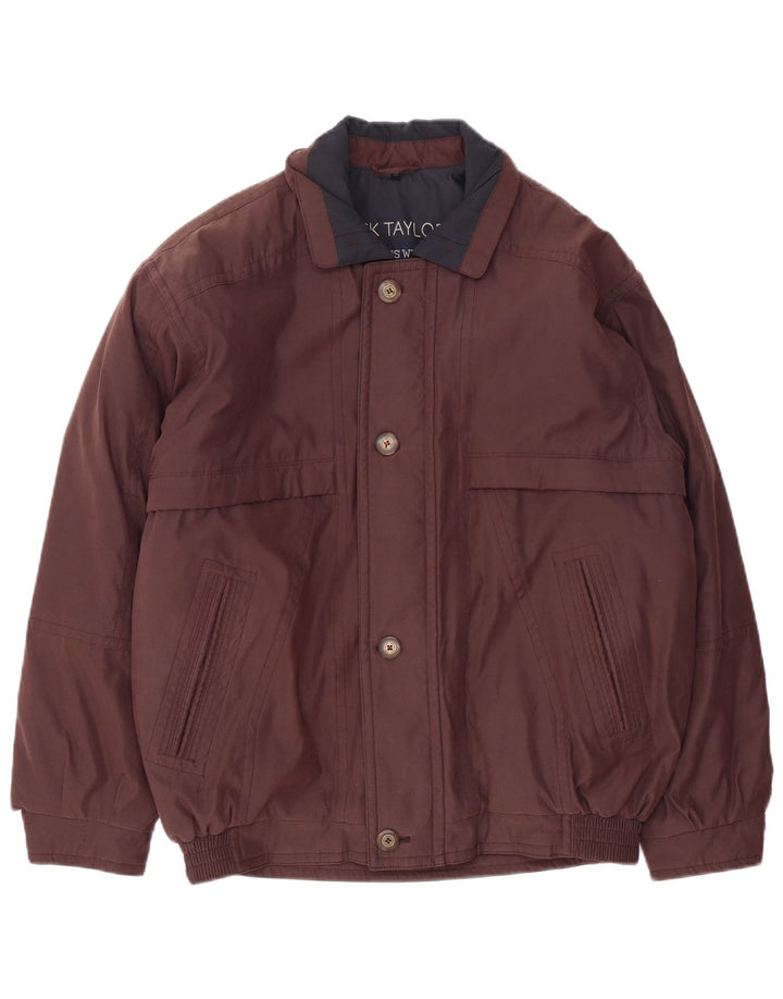 Nick Taylor Veste matelassée bomber pour homme IT 50 Large Marron Polyester