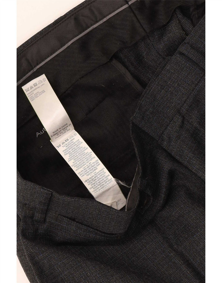 Marks & Spencer Pantalon de costume droit autographe pour homme W36 L33 Gris laine