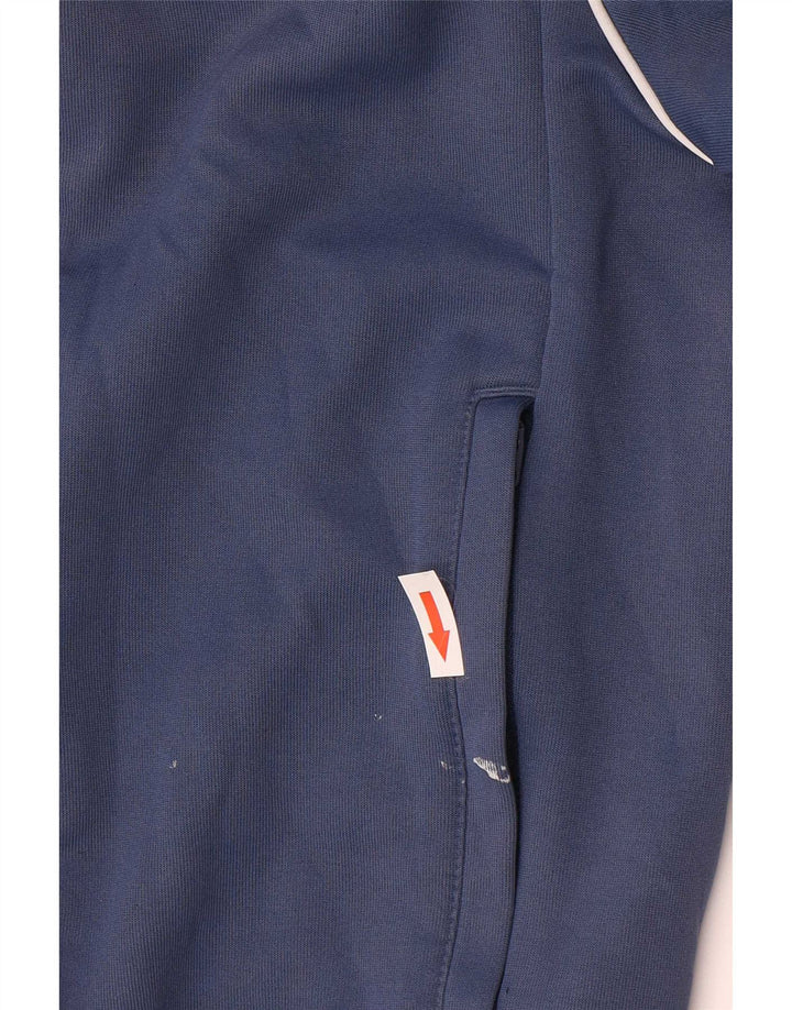 Adidas Veste de survêtement pour homme XS Bleu Polyester