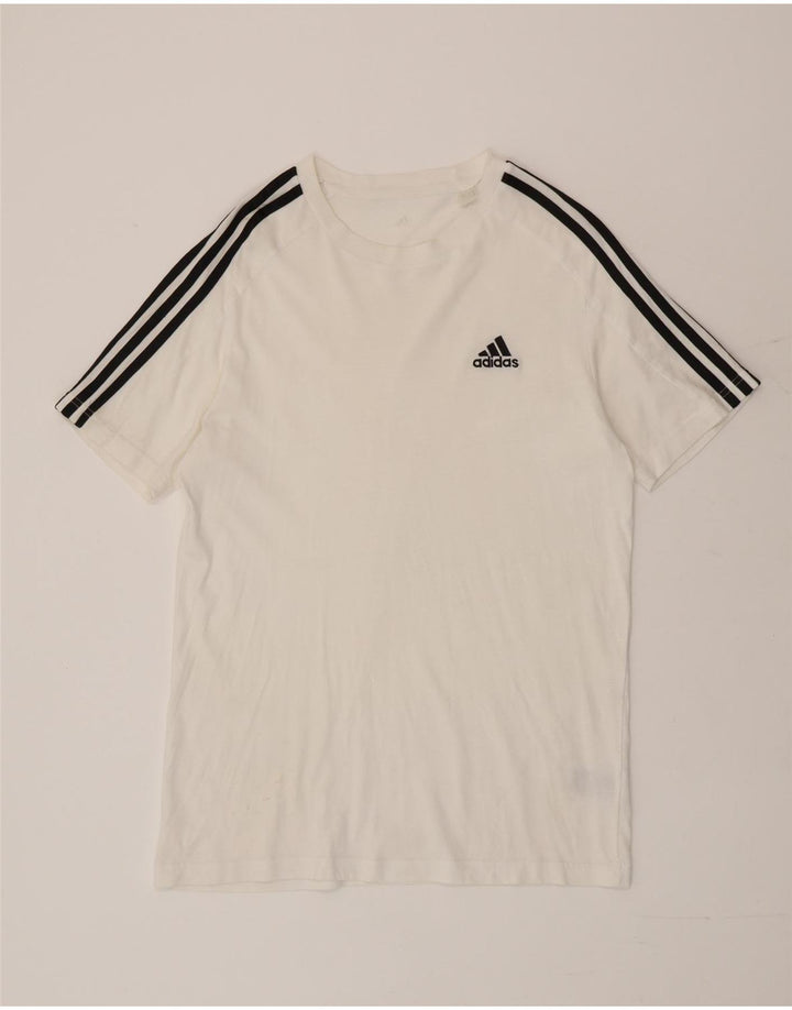 Adidas T-Shirt Homme Haut Petit Coton Blanc