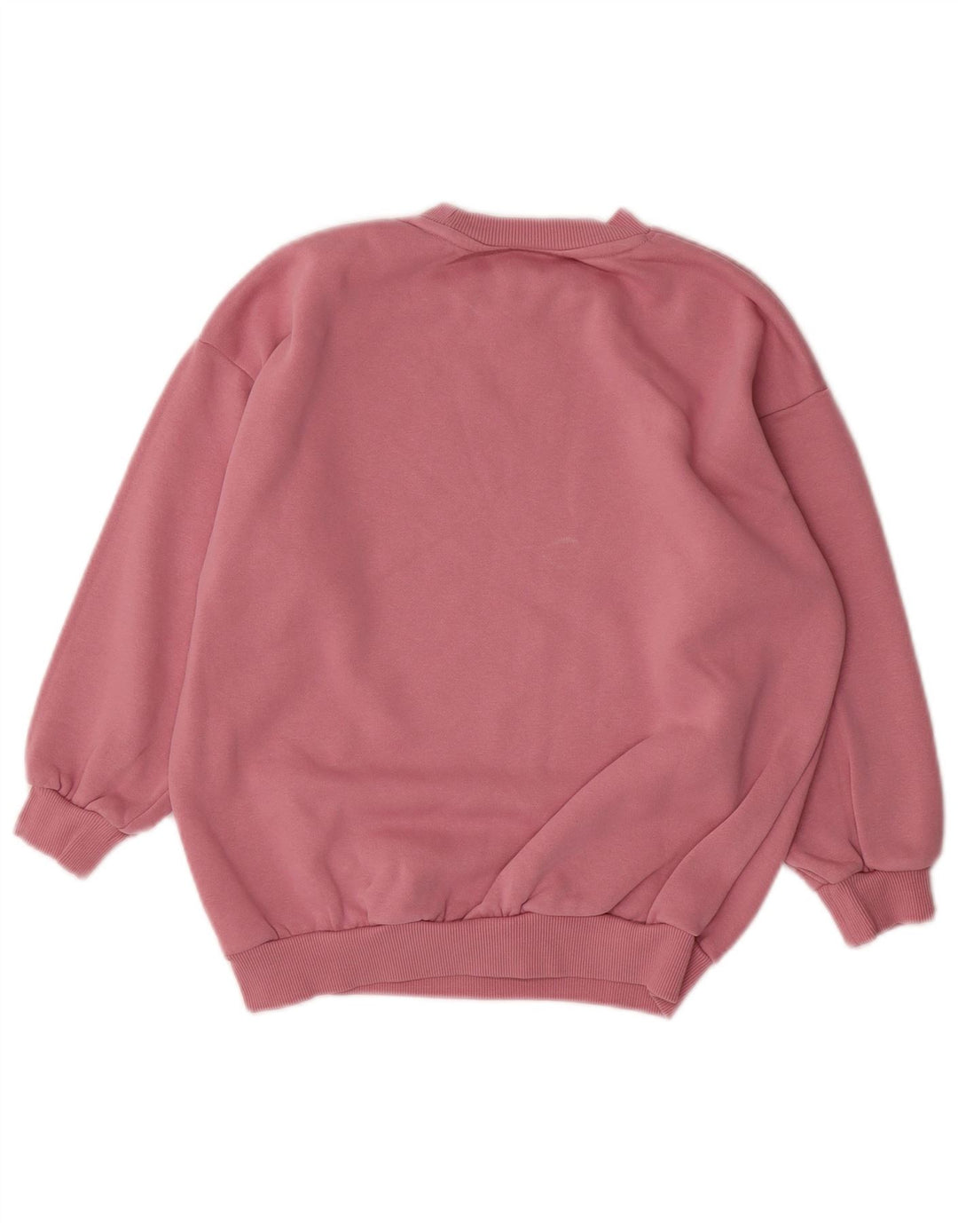 NIKE Sweat-Shirt Graphique Fille 8-9 Ans Petit Rose Coton