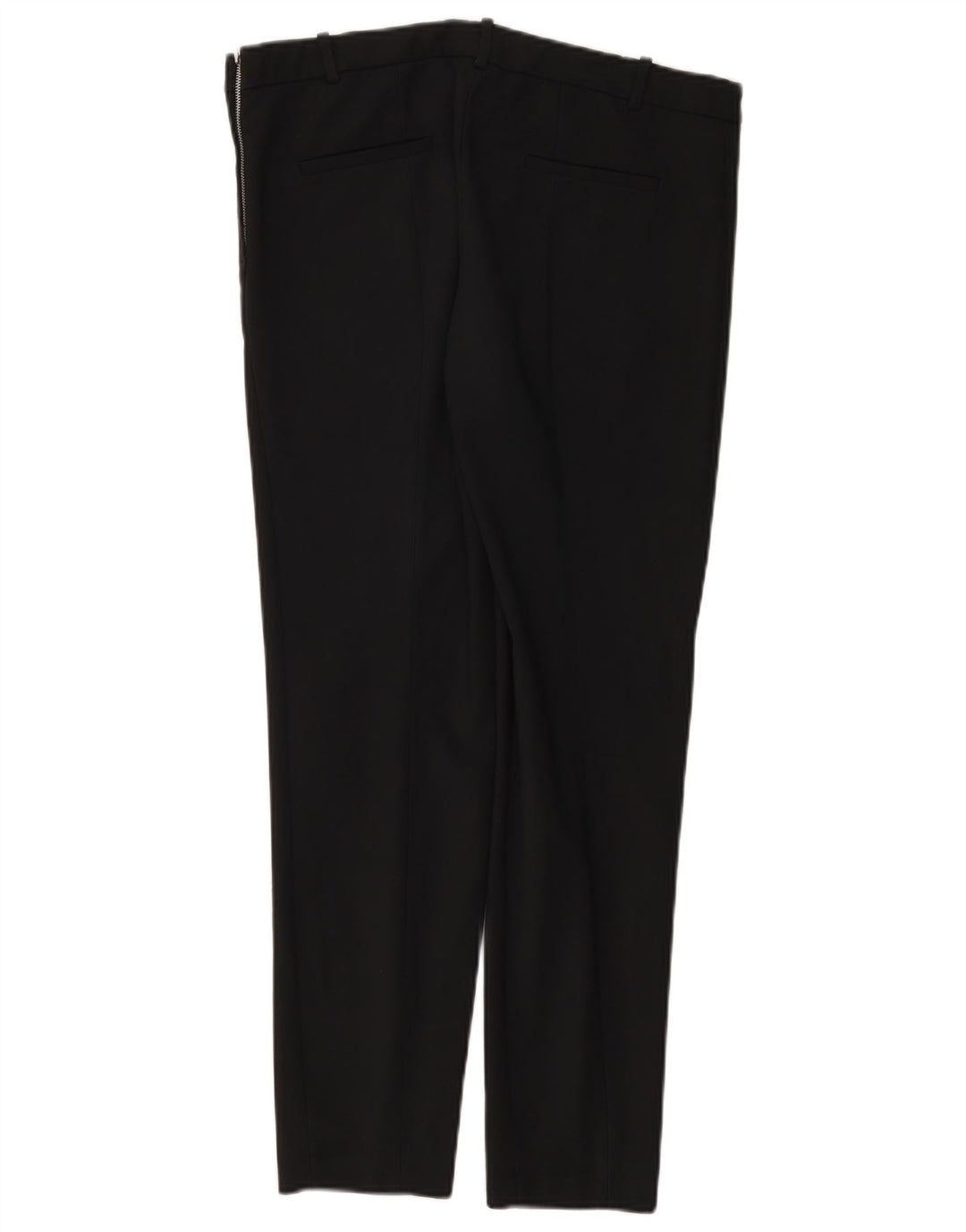 Pantalon décontracté slim femme ZARA Large W30 L27 Noir
