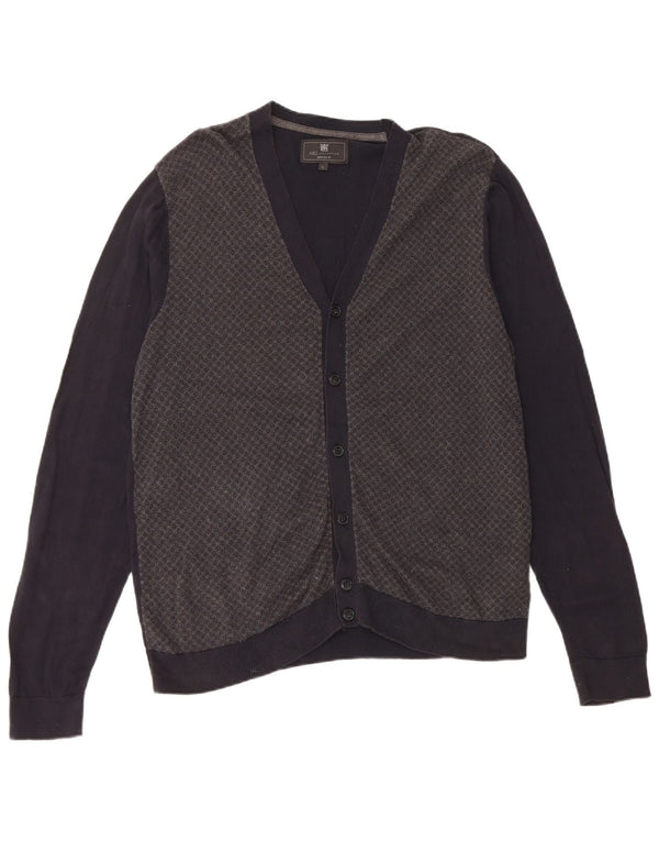 Marks & Spencer Cardigan coupe ajustée pour homme Bleu marine Taille L