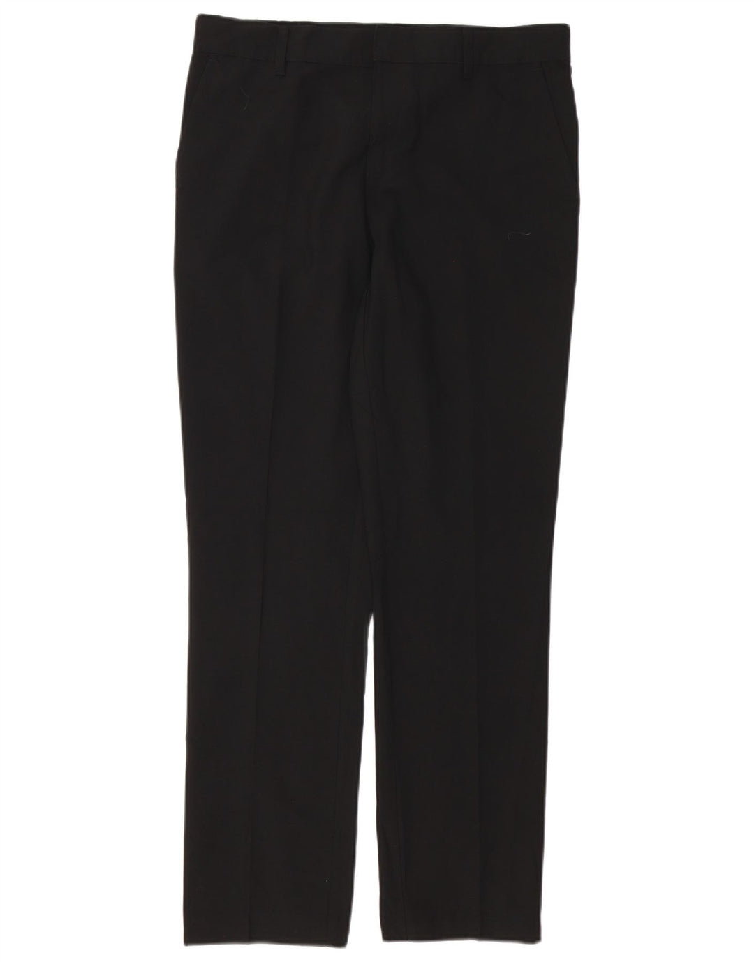 Pantalon Chino Droit Femme Vintage W32 L29 Noir