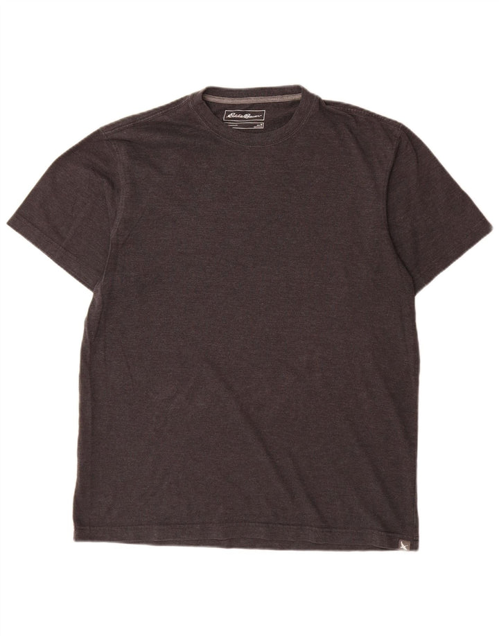 Eddie Bauer T-Shirt Homme Gris Moyen Coton