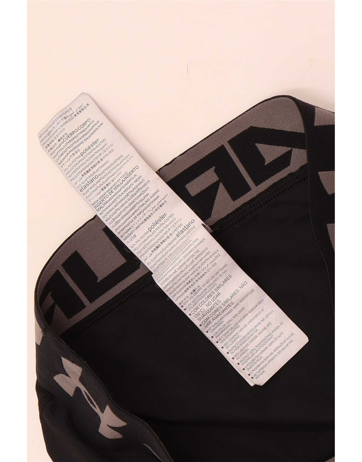 Under Armour Legging Graphique Garçon 9-10 ans Noir Moyen Polyester