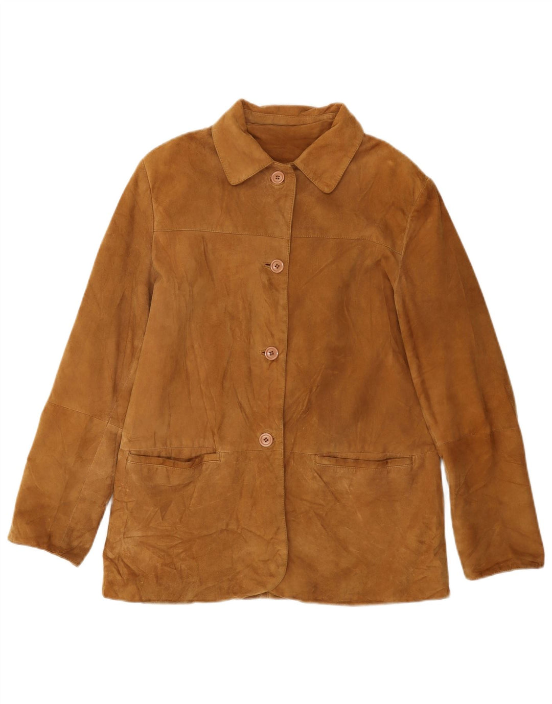 Conbipel Veste En Daim Femme IT 44 Beige Moyen