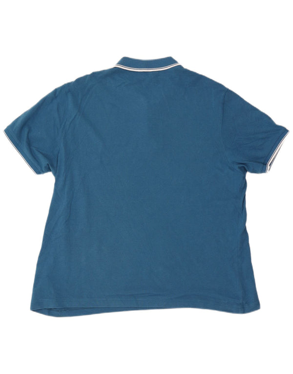 Ben Sherman Polo Homme XL Bleu Coton