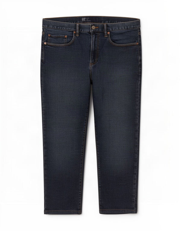 Gap Mens Slim Jeans W36 L27 Navy Blue Cotton