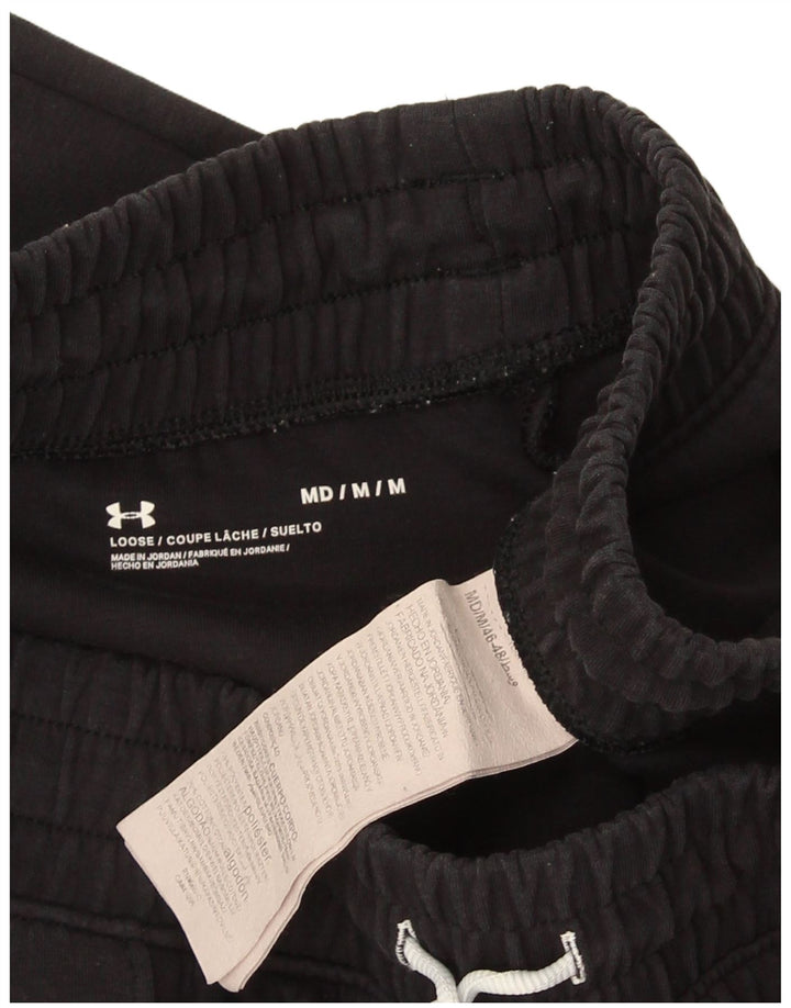 Under Armour Pantalon de Survêtement Crop Homme Noir Moyen Coton
