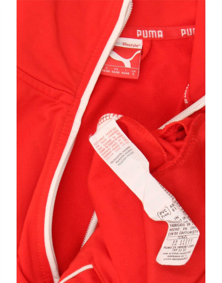 Puma Veste de survêtement pour homme Petit Rouge Polyester