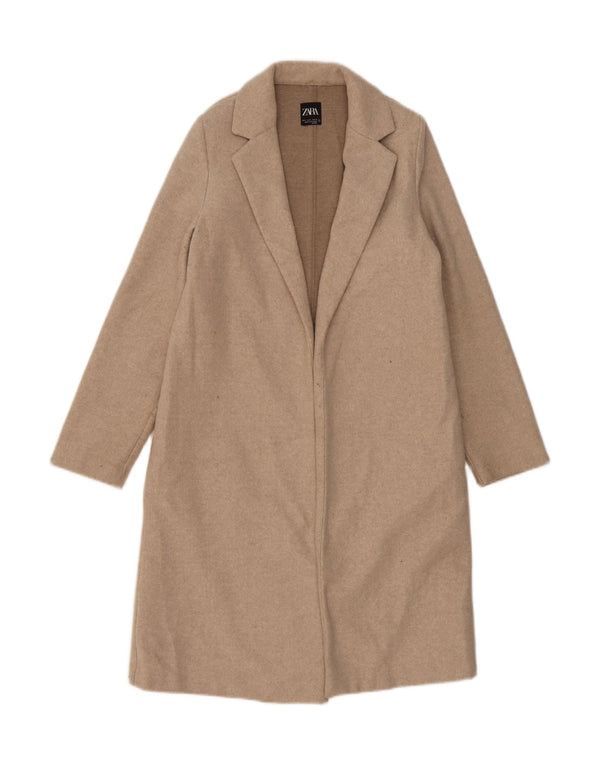 Zara Manteau ouvert pour femme UK 10 Small Beige