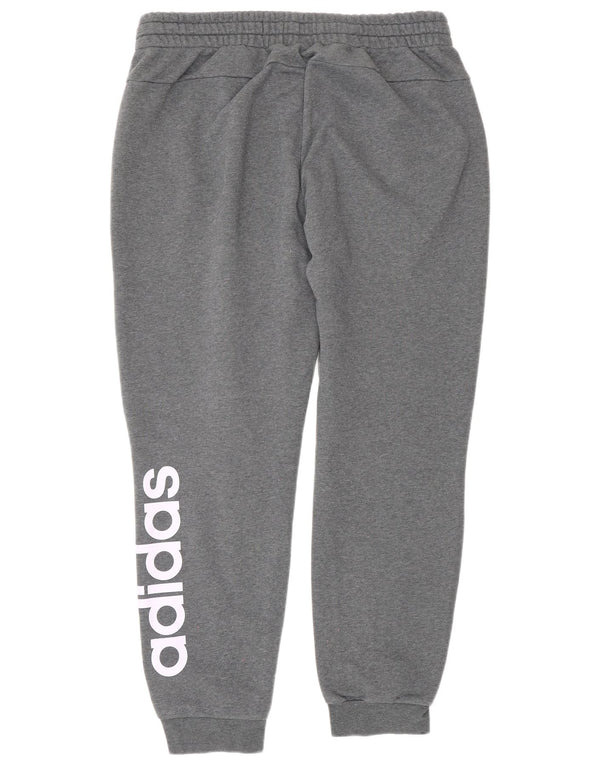 Adidas Pantalon de survêtement graphique pour femme Joggers UK 20/22 XL Gris