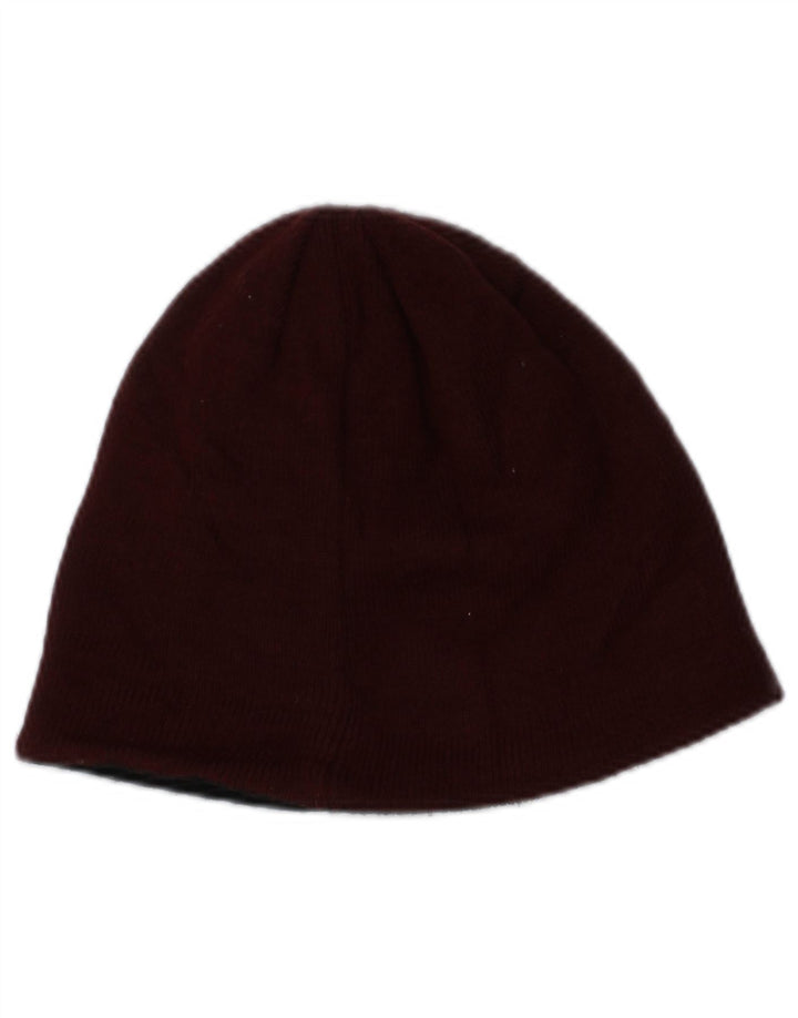 Calvin Klein Bonnet pour homme Taille unique Acrylique Bordeaux