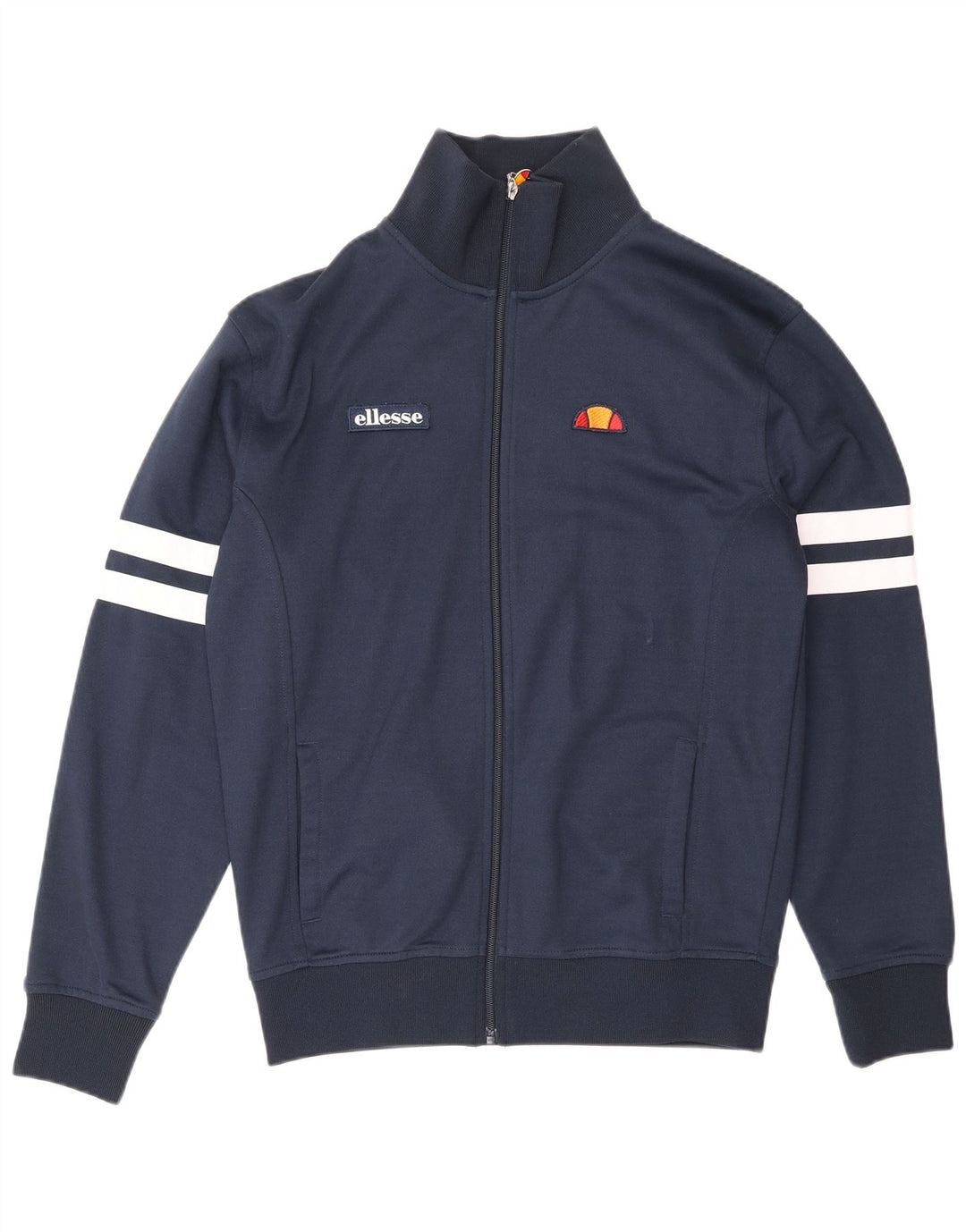 Ellesse Homme Survêtement Top Veste Petit Bleu Marine Coton