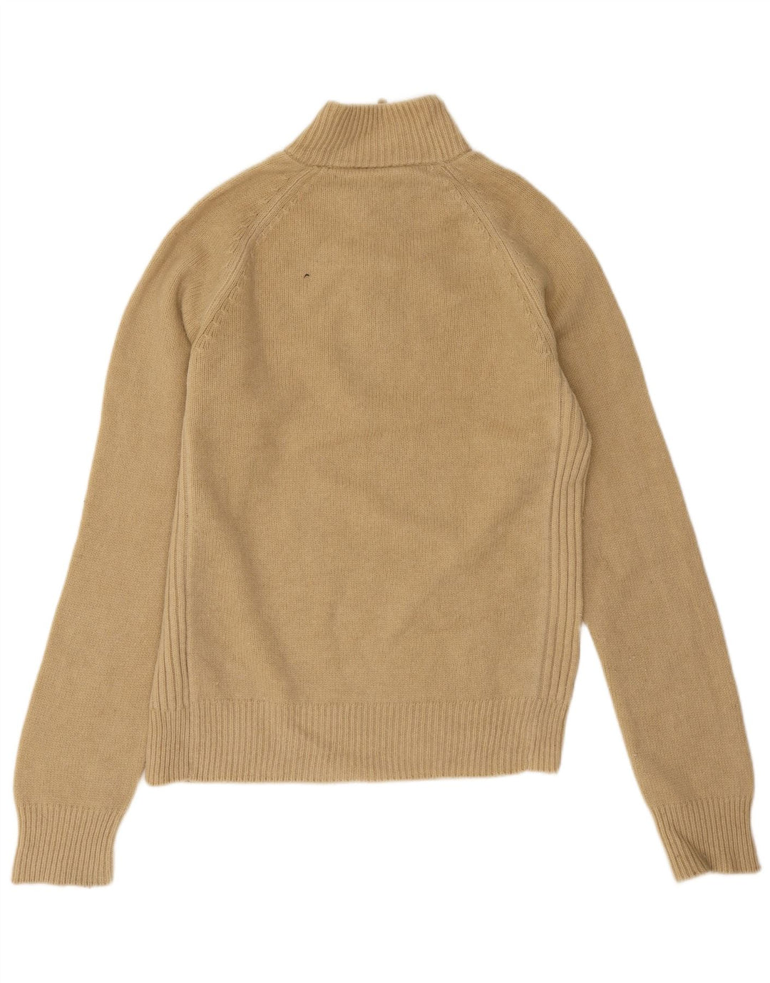 Timberland Pull à col zippé pour homme 2XL Beige Laine d'agneau