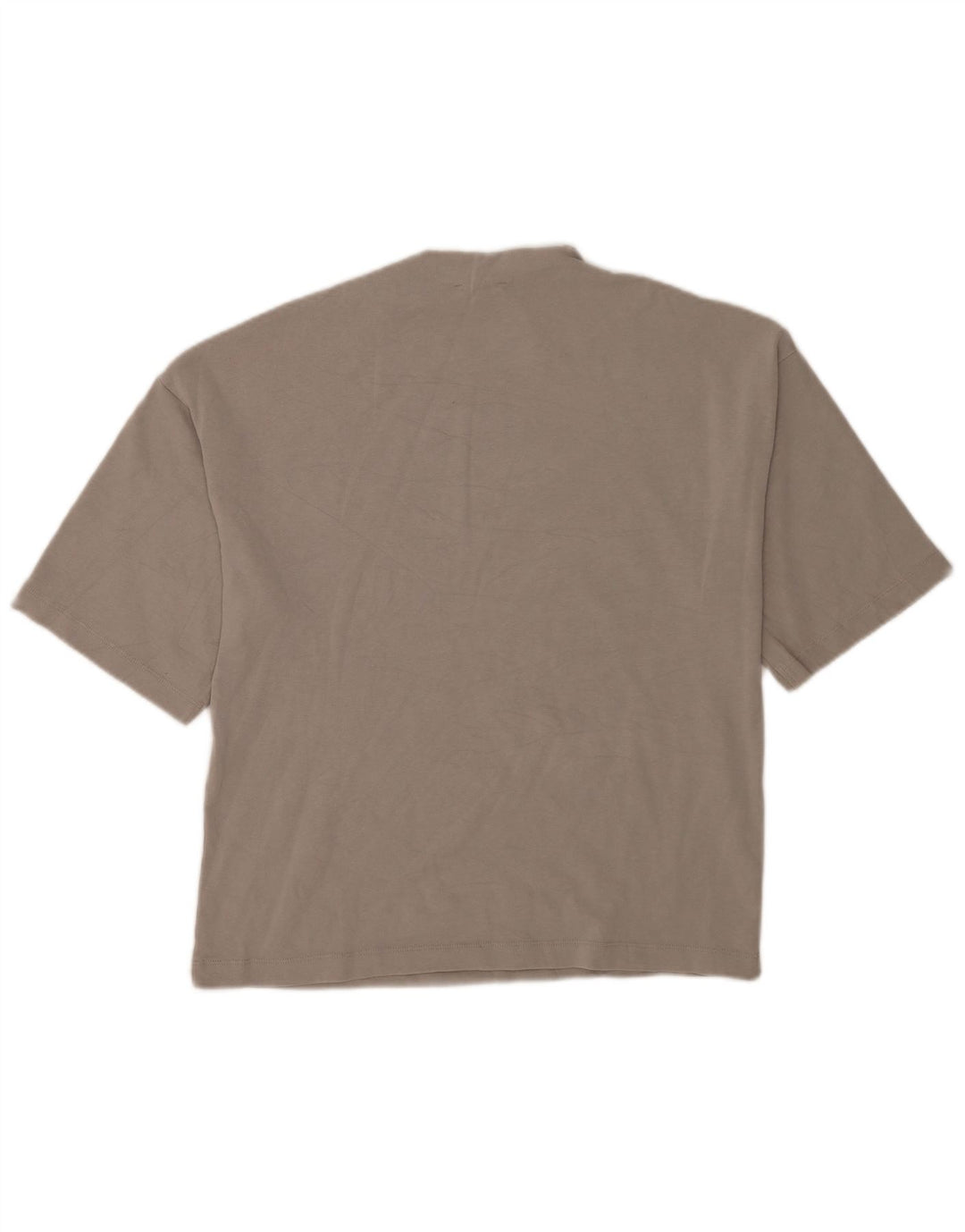 Zara T-shirt surdimensionné pour femme UK 10 Petit Gris