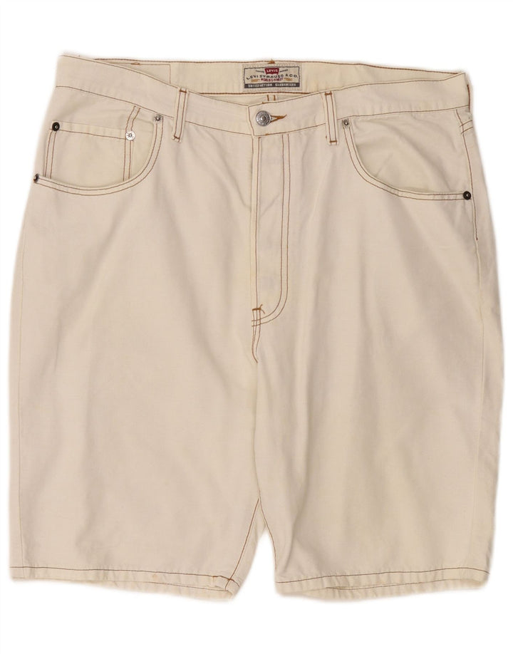 Levi's Short Casual W36 Large Homme Blanc Cassé