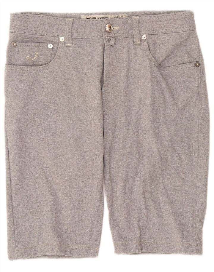 Jacob Cohen Short décontracté pour homme W32 en coton gris moyen