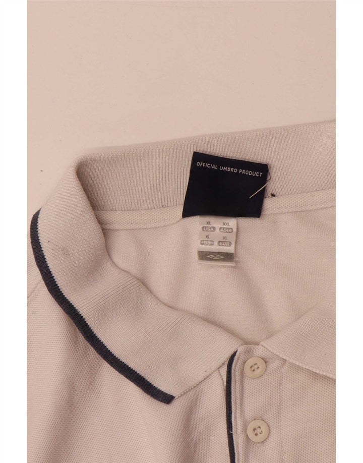Umbro Polo Homme XL Blanc