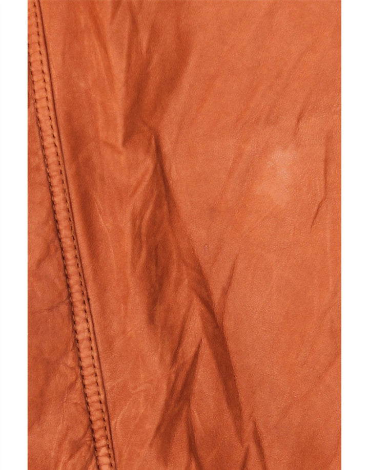 Dibi Veste en cuir pour homme UK 42 XL Cuir marron