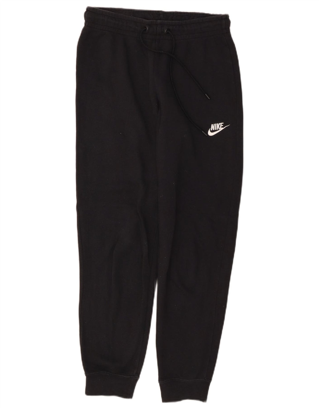 NIKE Pantalon de survêtement pour femme Joggers UK 10 Small Noir Coton