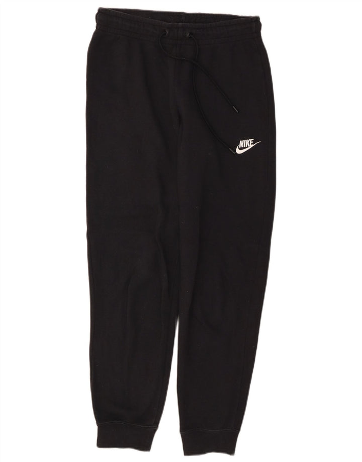 NIKE Pantalon de survêtement pour femme Joggers UK 10 Small Noir Coton