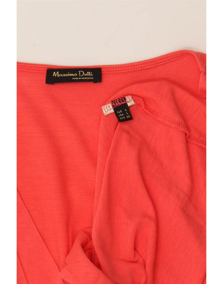 MASSIMO DUTTI Womens Blouse Top UK 16 Large Red Vintage Massimo Dutti and Second-Hand Massimo Dutti from Messina Hembry 