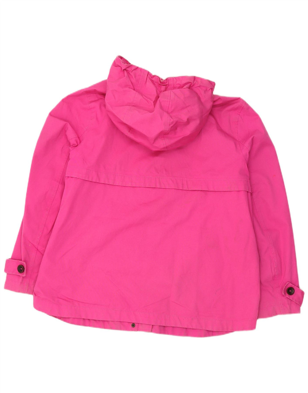 JOULES Veste de pluie à capuche pour femme UK 18 XL Rose Coton