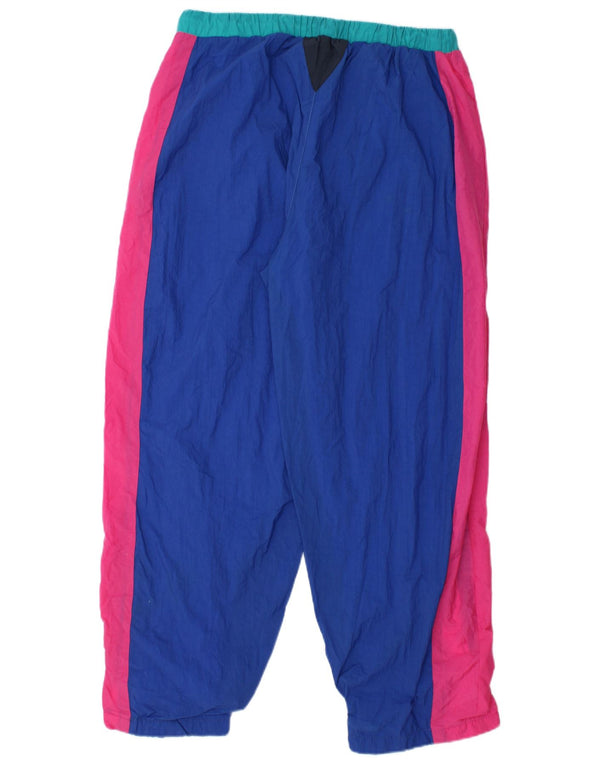 Pantalon de survêtement vintage pour hommes XL Colorblock multicolore