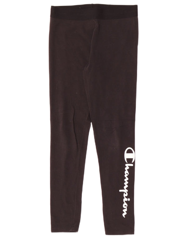 Champion Legging Graphique Fille 13-14 Ans XL Noir Coton
