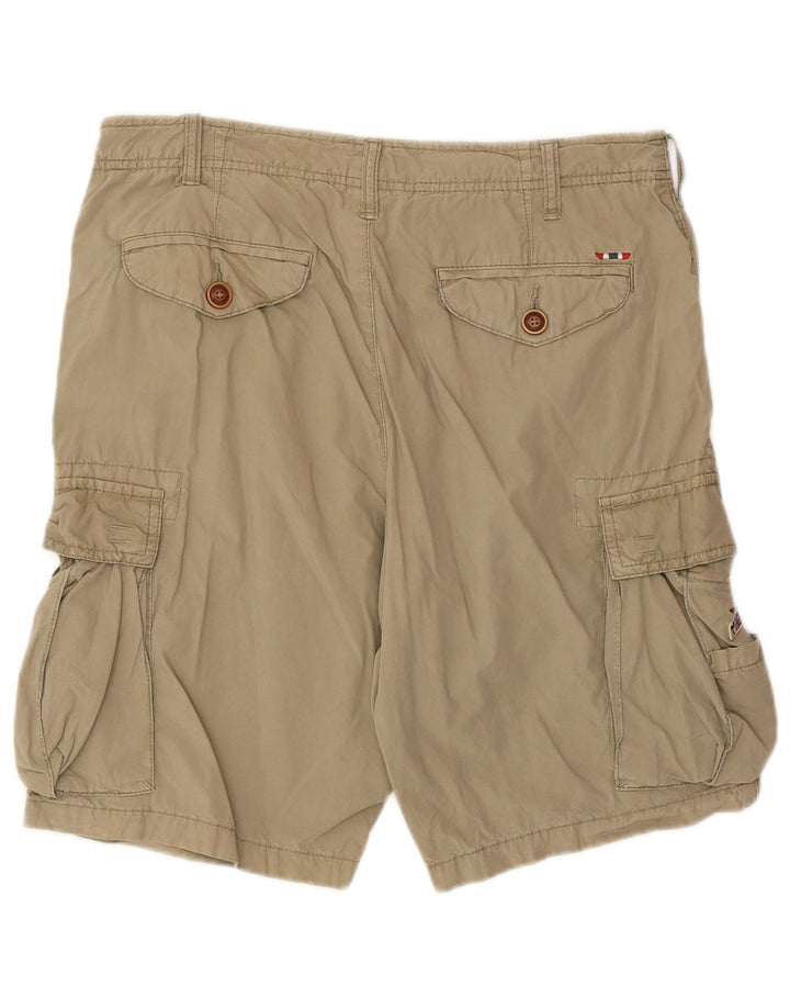 Napapijri Short Cargo W30 Homme Kaki Moyen Coton