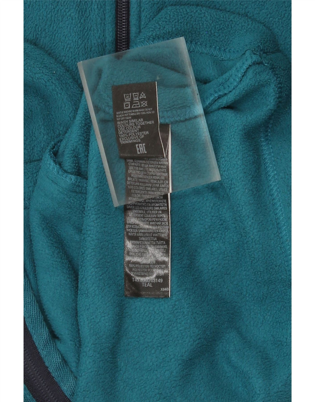 Marks & Spencer Veste polaire pour femme UK 14 Large Bleu Polyester