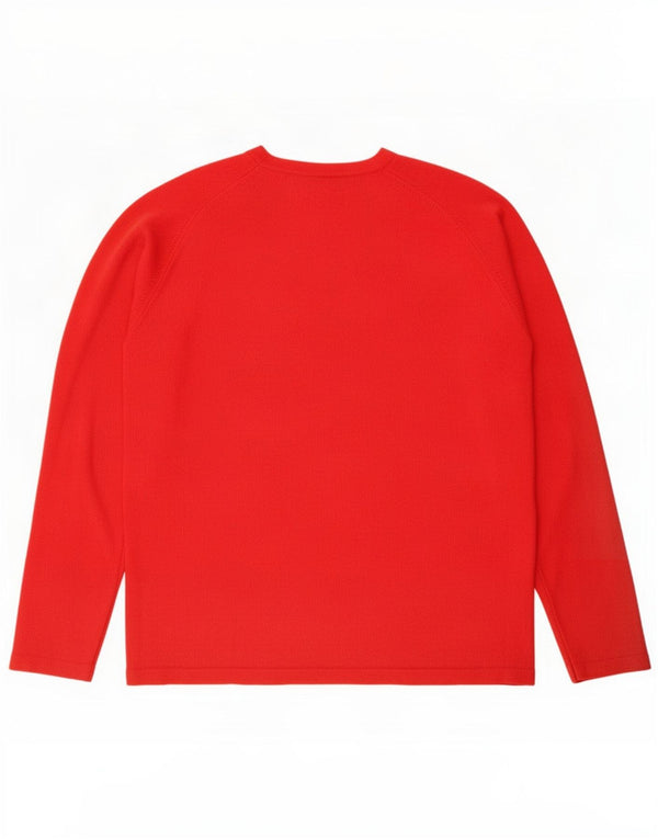 Zara Homme Top Manches Longues XL Rouge