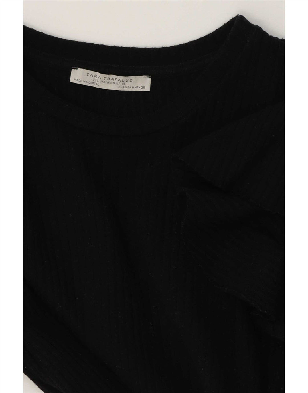 Zara Chemisier Femme UK 12 Medium Noir