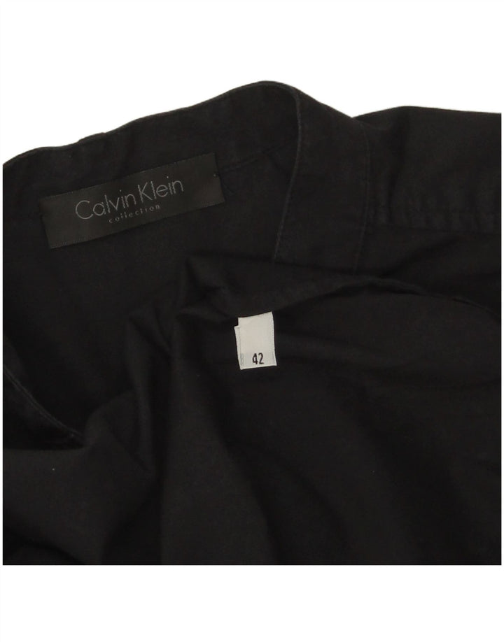 Calvin Klein Chemise Femme EU 42 Large Noir