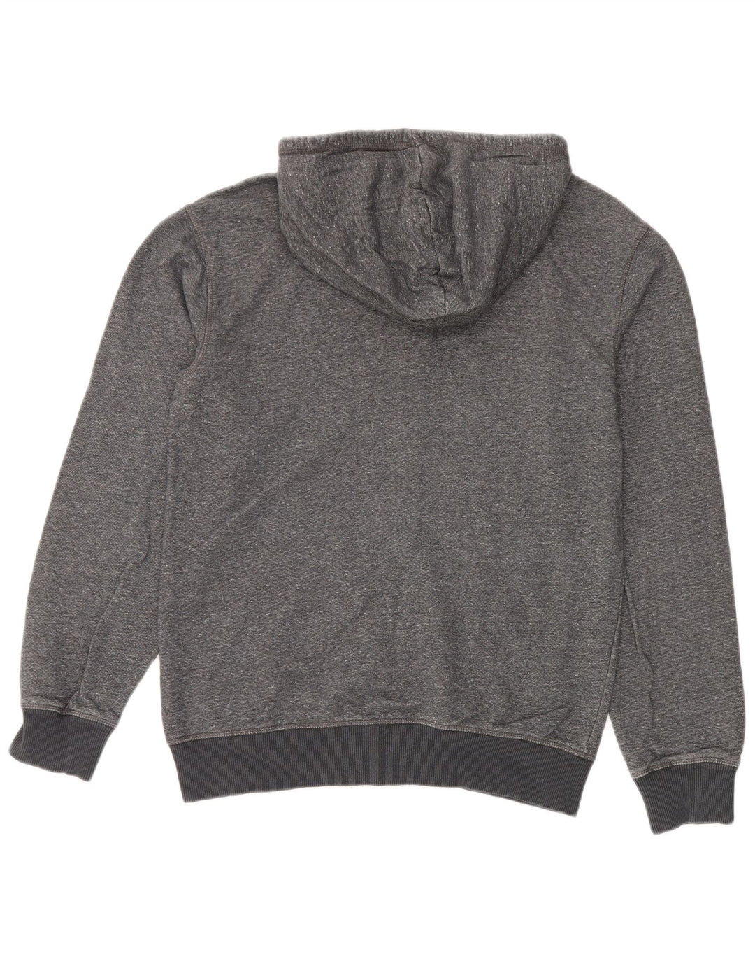 Quiksilver Sweat à Capuche Zippé Premium Homme Gris Moyen Coton