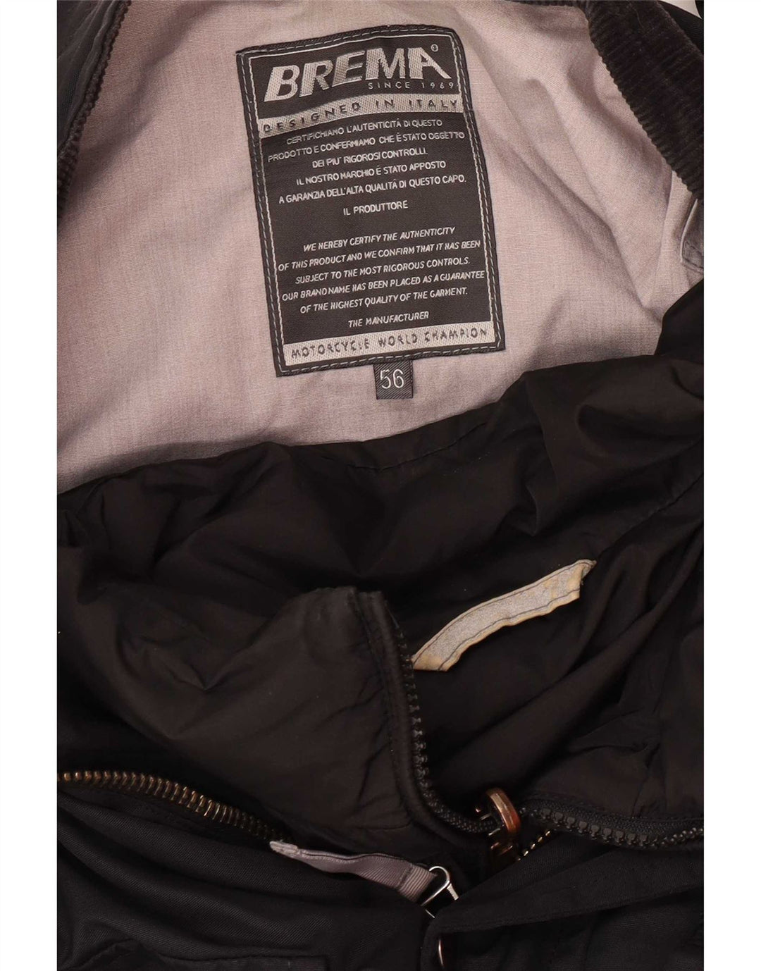 Brema Veste Utilitaire Graphique Homme IT 56 3XL Noir Polyamide