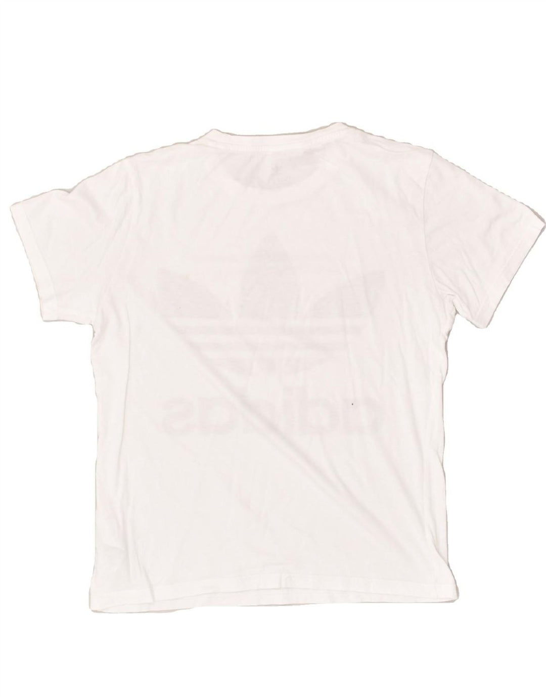 ADIDAS Boys Graphic T-Shirt Top 13-14 Years White | Vintage Adidas | Thrift | Second-Hand Adidas | Used Clothing | Messina Hembry 