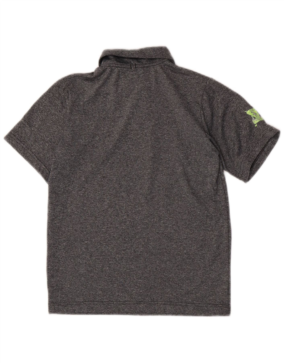 Nike Garçon Dri Fit Polo 8-9 ans Petit Gris Colorblock Polyester