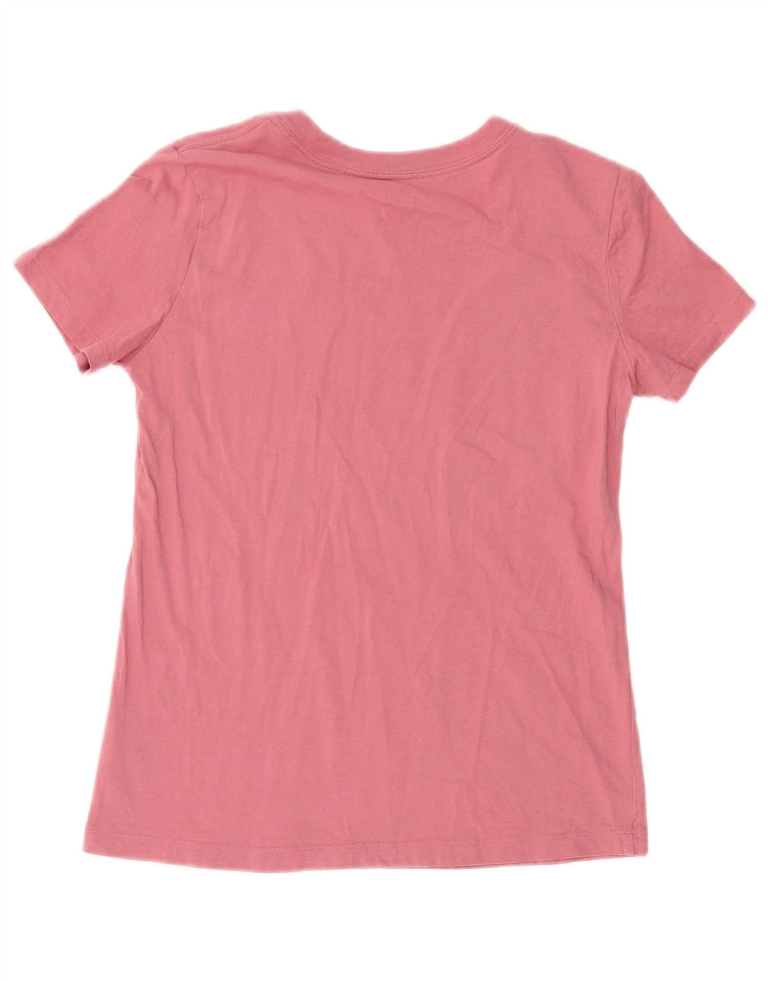 NIKE T-shirt graphique pour femme UK 10 Petit coton rose