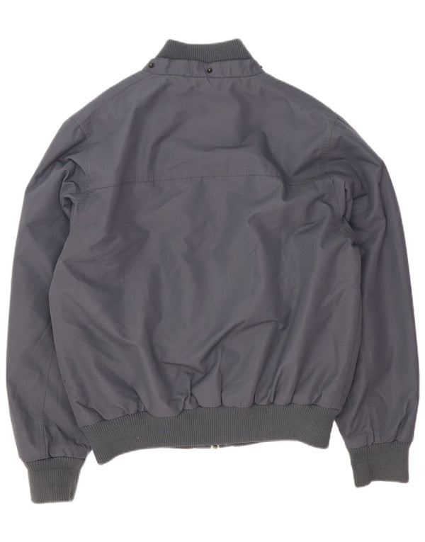 Dickies Mens Bomber Jacket UK 40 Large Grey Polyamide