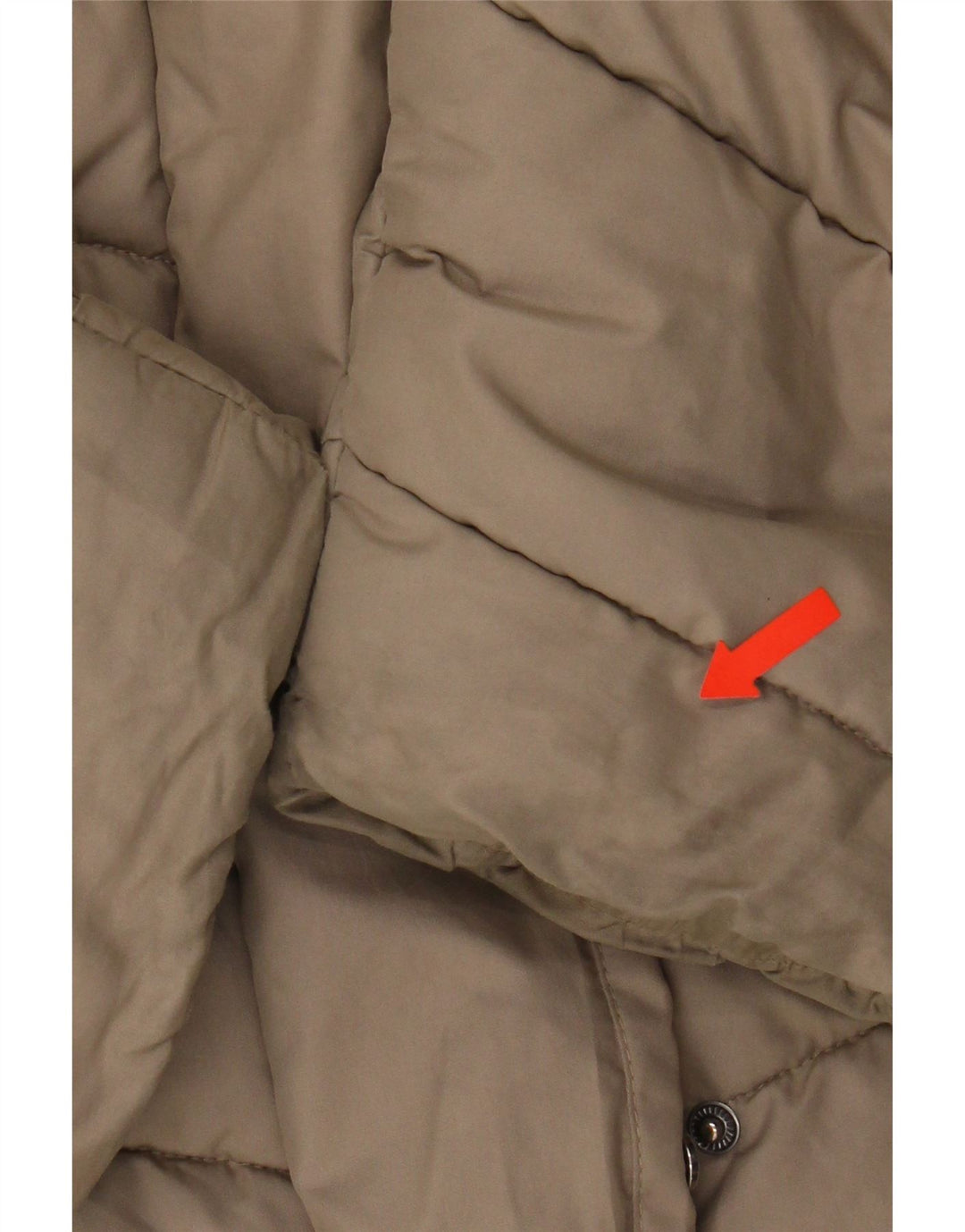 JACK WOLFSKIN Womens Hooded Padded Coat UK 18 XL  Grey Polyester Vintage Jack Wolfskin and Second-Hand Jack Wolfskin from Messina Hembry 