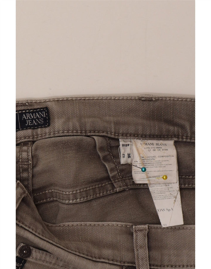Armani Jean droit homme W36 L35 gris coton