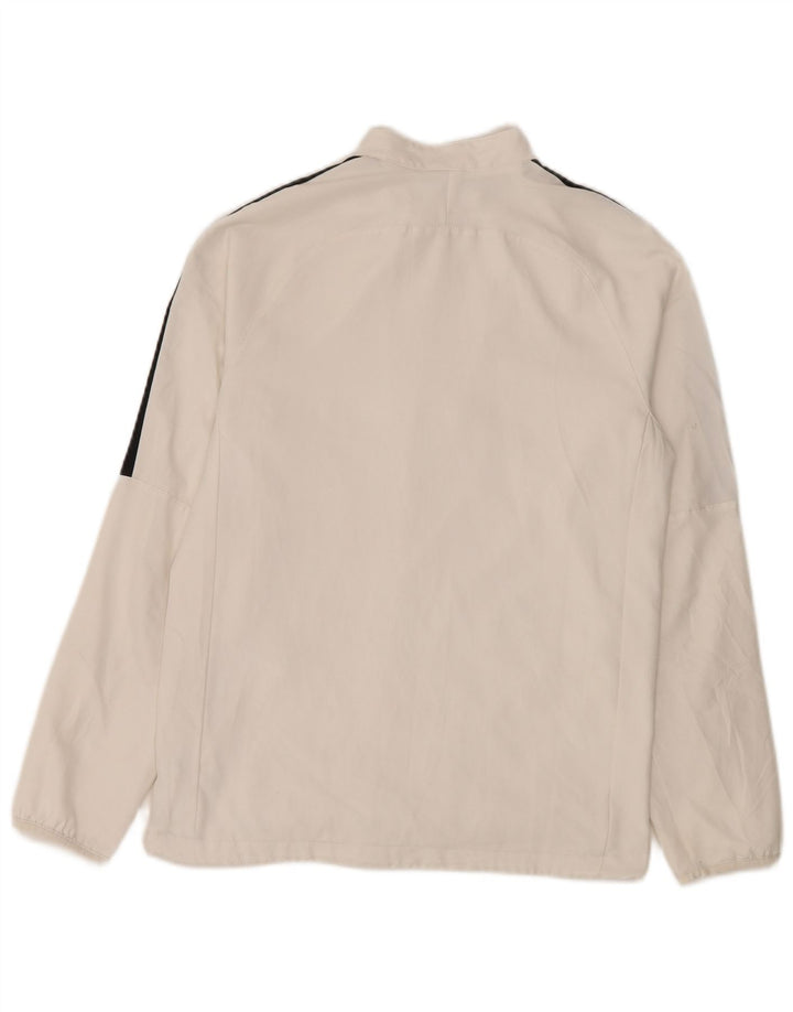 Veste de pluie Nike Dri Fit pour garçon 13-14 ans XL Blanc Colorblock Polyester