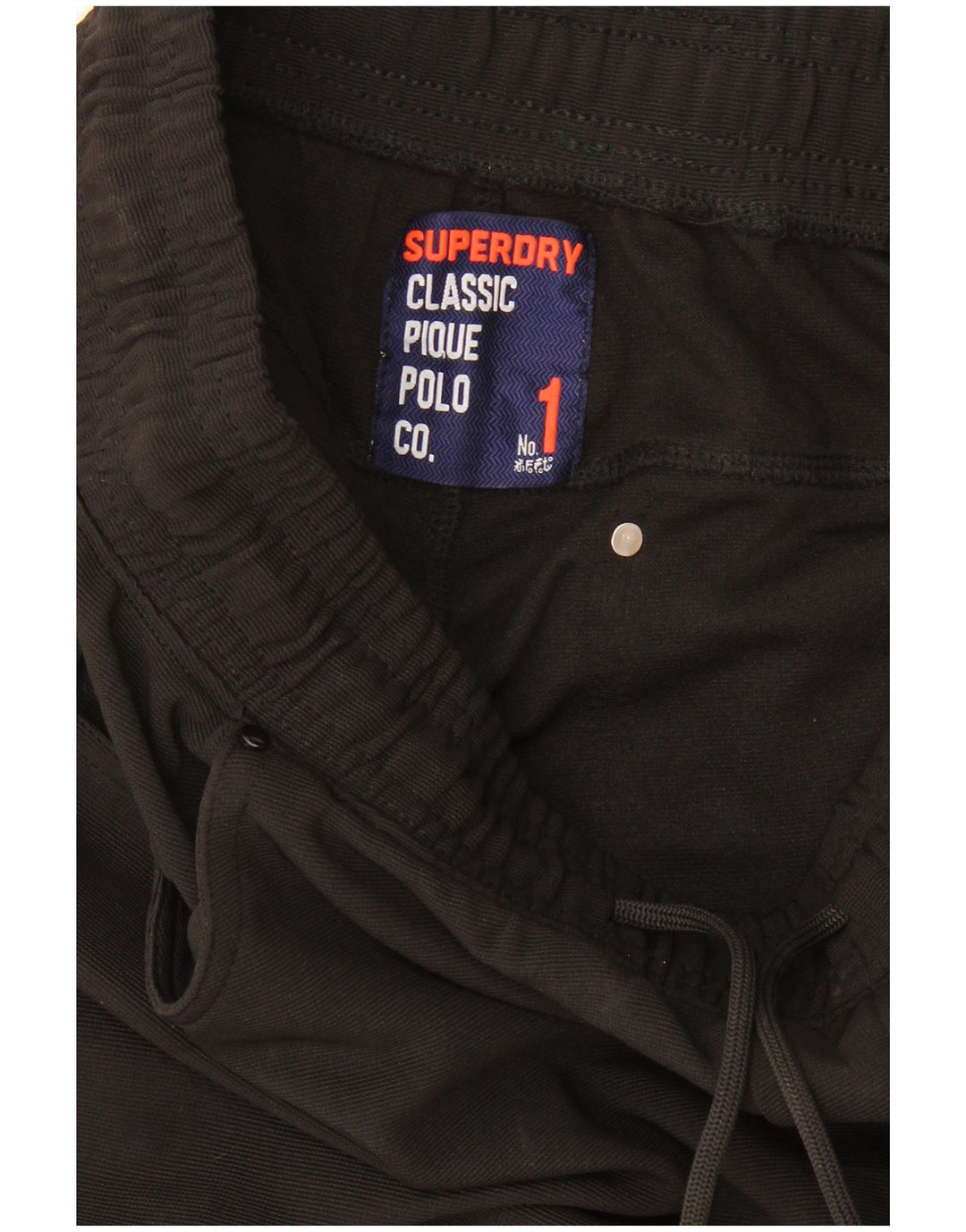 Superdry Pantalon De Survêtement Homme Noir Moyen